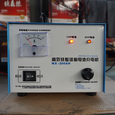 12V、24V可轉(zhuǎn)換蓄電池電瓶充電器